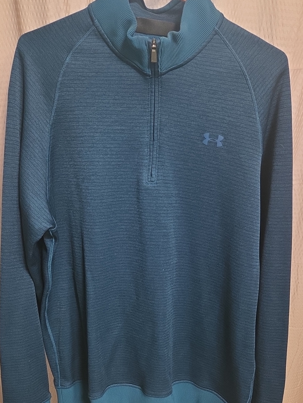 Under Armour Deep Teal Half-Zip Pullover